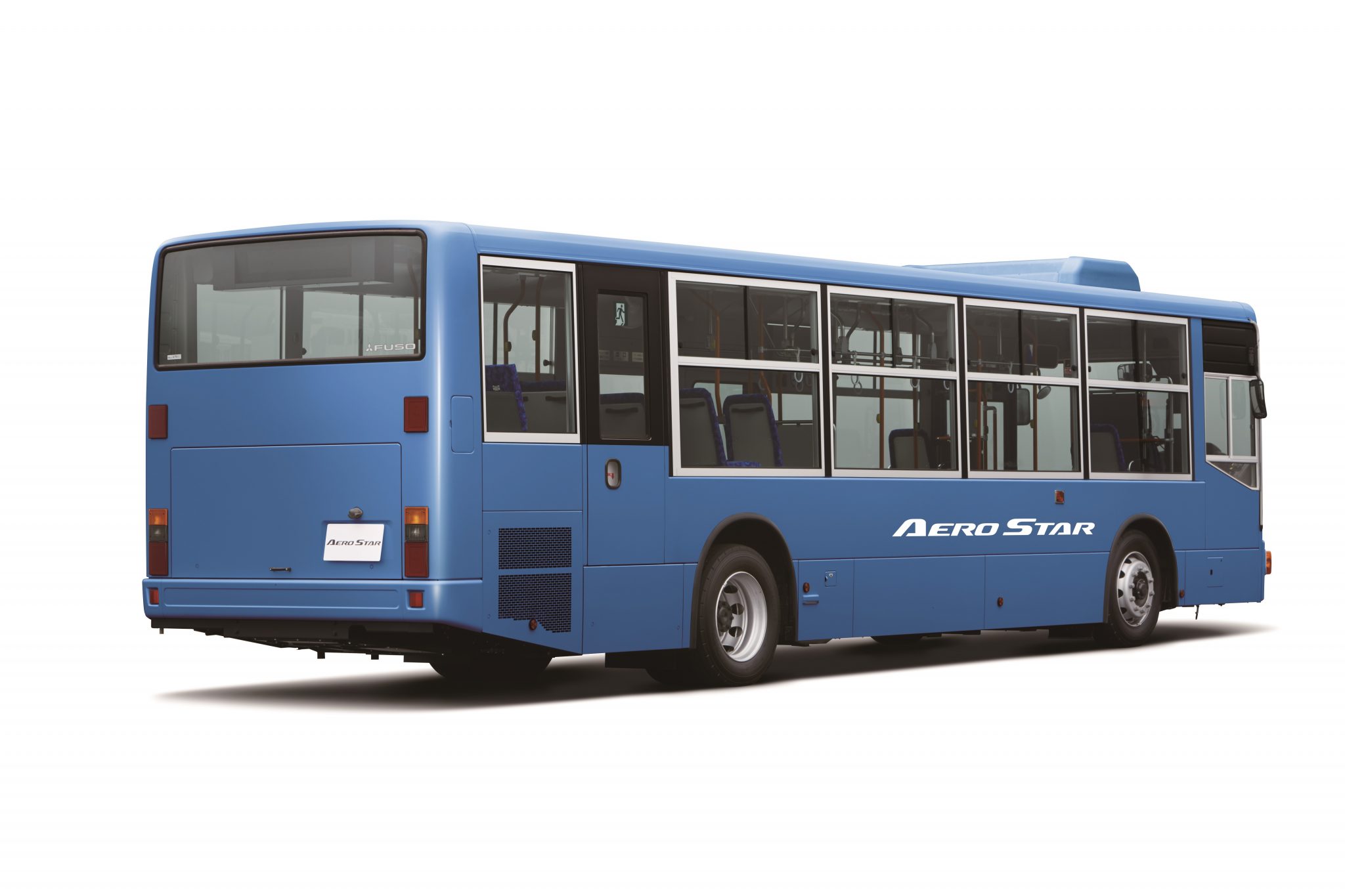 Mitsubishi Fuso launches a new model of the Aero Star city bus ...