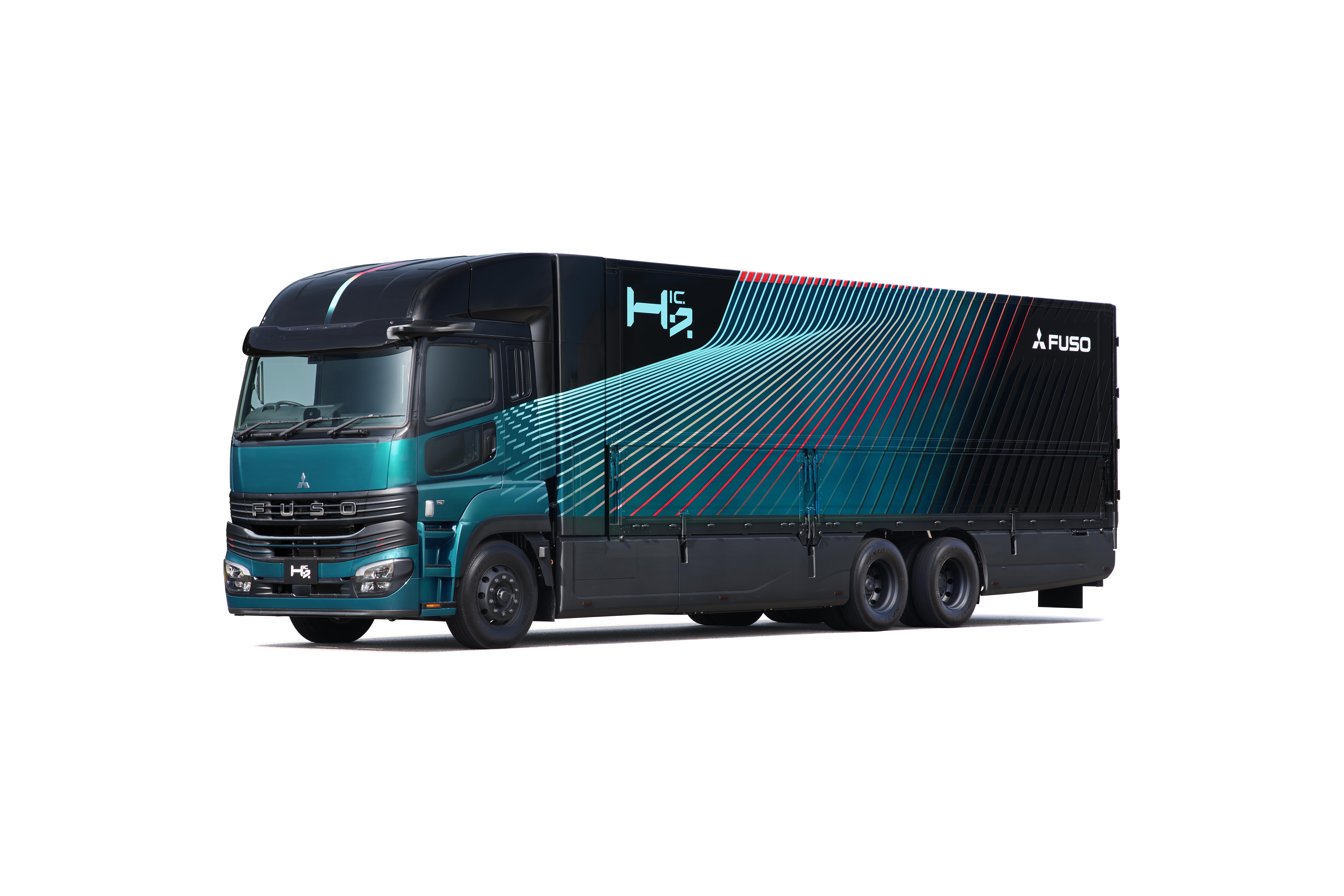水素エンジン搭載大型トラック H2IC コンセプトモデル