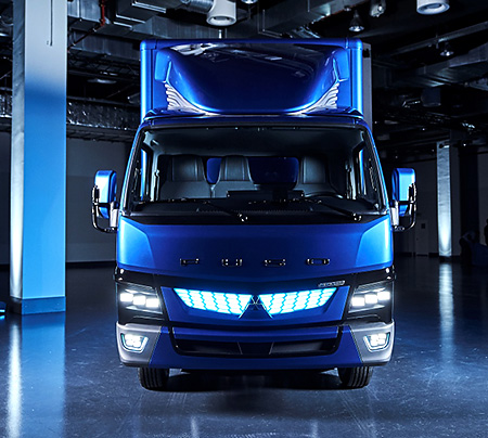 The new all-electric FUSO eCanter