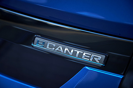 The new all-electric FUSO eCanter