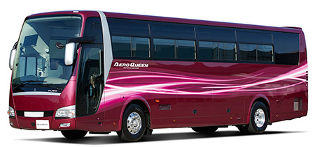 大型観光バス「エアロクィーン　Premium Cruiser」(参考出品車)