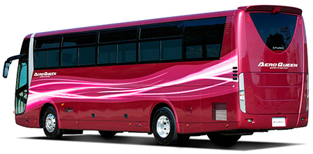 大型観光バス　「エアロクィーンPremium Cruiser」(参考出品)