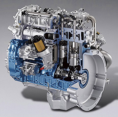 小型ディーゼルエンジン「4P10」
